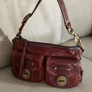 Coach 65th Anniversary Legacy Whiskey Brown Handbag 10328 Vintage Shoulder Bag